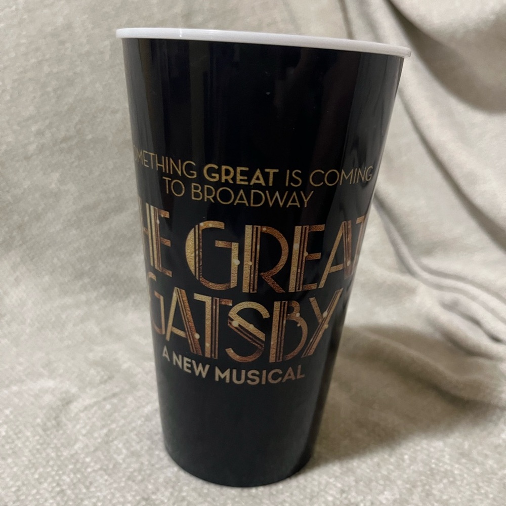 Broadway The Great Gatsby Musical Reusable Cup - Black & Gold